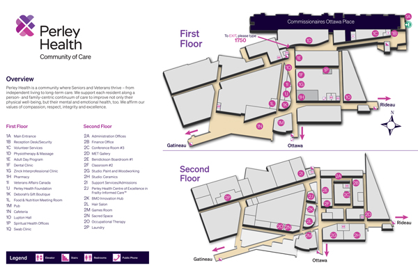 Perley Health Building Map Preview